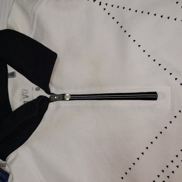 (S) Nivo Collared Sleeveless Golf Top Athleisure Activewear Sporty Athletic - Picture 9 of 11